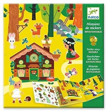 Djeco Lipdukai - Lipdukų istorija - Miškas ( DJ08956 )