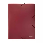 Aplankas su gumele A4 raudonas OFFICE POINT OP390000008
