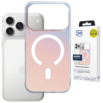 Dėklas Apple iPhone 17 Pro - 3mk Hardy PrisMag Case