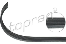 V formos rumbuoti diržai TOPRAN 400 155 kaina