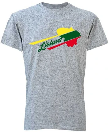 KS Marškinėliai Lietuva Unisex, Dydis: S