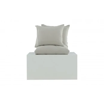 Mila Bed Set Cotton gauze - Light Grey / - 240*220