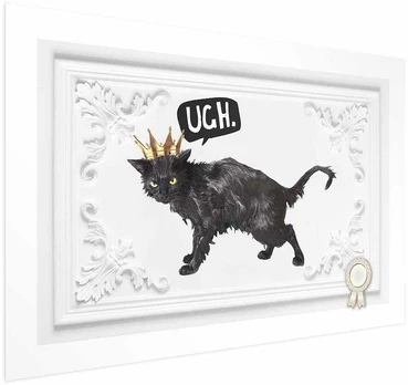 Artgeist Plakatas - Cat with a Crown