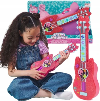 Interaktyvi ukulelė Spin Master, rožinė