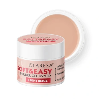 Activeshop Claresa żel budujący Soft&Easy gel light beige 90g