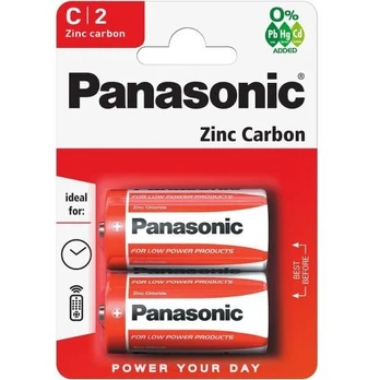 ELEMENTAI Panasonic RED Zinc R14 (C) 2BP