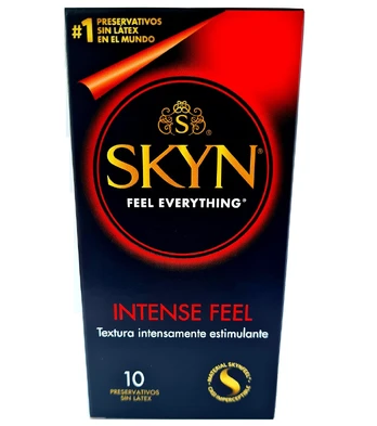 SKYN Intense Feel 10 vnt. dėž.