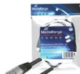 MediaRange Patchkabel CAT6 UTP juodas 5m