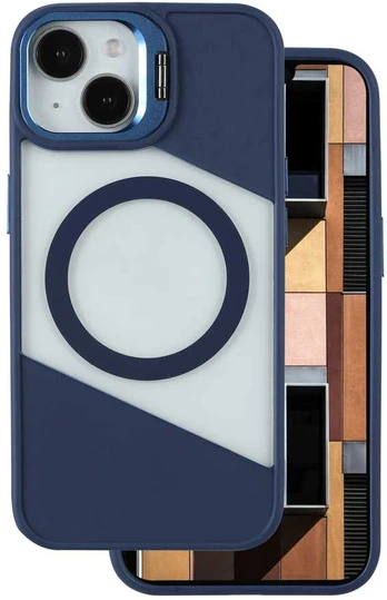 Dėklas Telforceone Fusion Mag case for iPhone 15 6,1' mėlynas