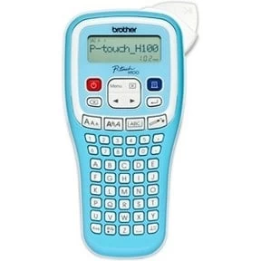 Brother - PT-H100LB2XG1 Portable Labelling Machine Blue