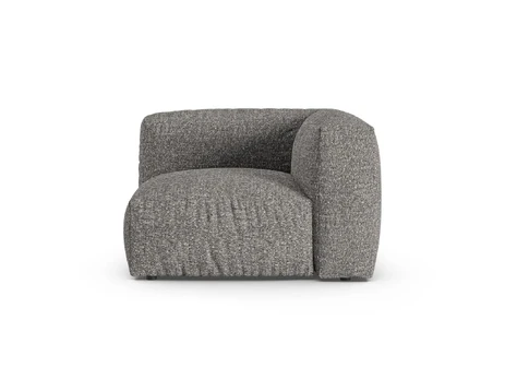 Modul Armless, "Martina", 1 Seat, 120x120x75, Graphite