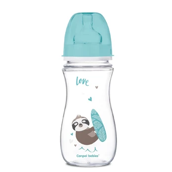 Canpol buteliukas EasyStart Anti-Colic EXOTIC ANIMALS 300 ml