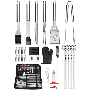 BBQ-GRILL komplektas 30vnt. įrankiu