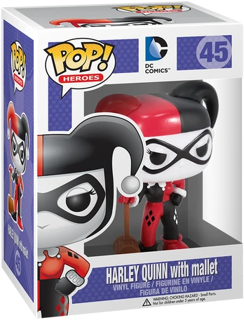 FUNKO POP! Vinilinė figūrėlė: DC - Harley Quinn w/ Mallet