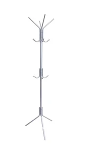 Drabužių kabykla Domoletti DR-KA697, 175 cm, sidabro