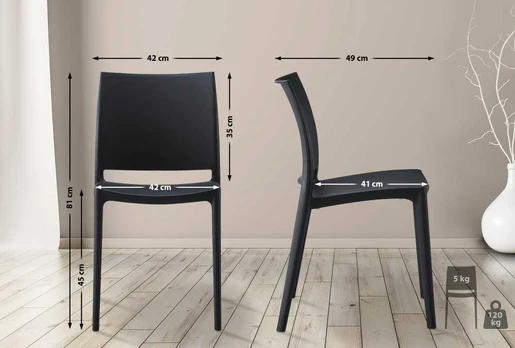 2 'Meton' kėdžių rinkinys
