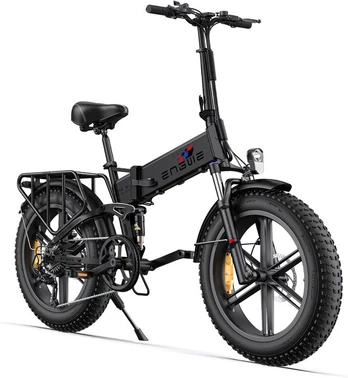 Elektroninis dviratis Engwe ENGINE X 20", juodas