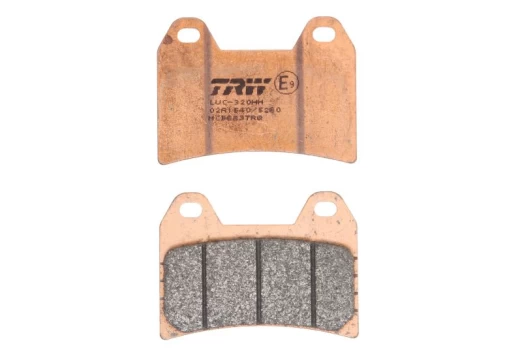 Brake pads MCB683TRQ TRW sinter, intended use: racing