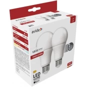 LED lemputės AVIDE, E27, A60, 13W, 3000K, 1521 lm, 2 vnt kaina