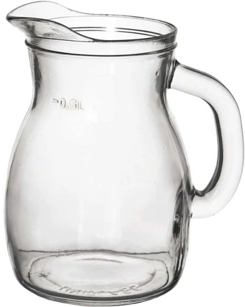 Stiklinis ąsotis, 500 ml
