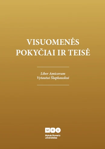 Visuomenės pokyčiai ir teisė