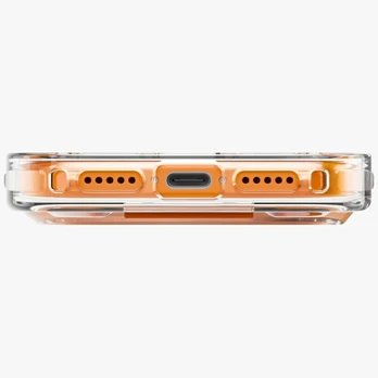 Dėklas UNIQ Heldro Air Case for iPhone 17 Pro Magclick Charging Oranžinis