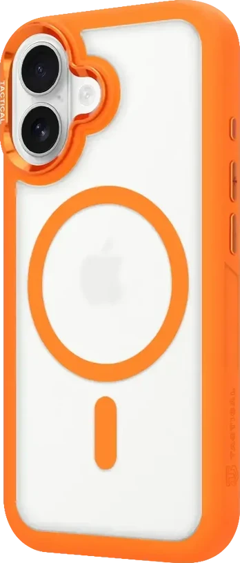Dėklas Tactical MagForce Hyperstealth 3.0 Cover for Apple iPhone 17 Agent Oranžinis