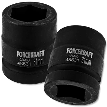 Forcraft smūginis antgalis 1", 31mm, šešiakampis