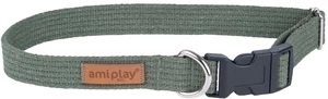 Antkaklis Amiplay Cotton, žalia, 450 - 700 mm x 30 mm, 45-70