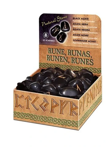 Black Agate Runos (juodojo agato)