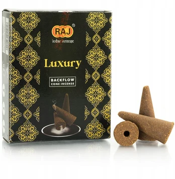 Raj Backflow kūginiai smilkalai Raj - Luxury