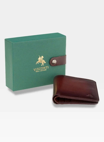 Vyriška piniginė Visconti N7, ruda