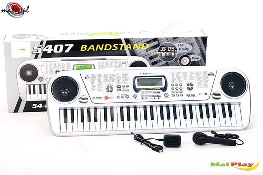 Vaikiškas pianinas su mikrofonu, MalPlay, 54 klavišai
