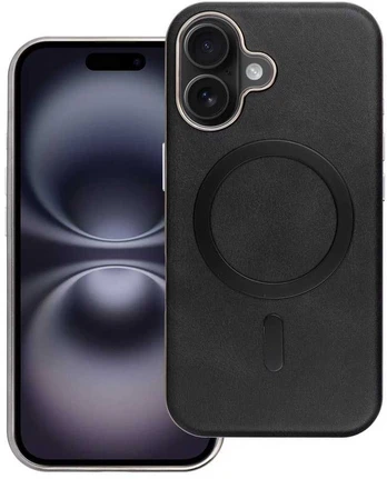 Dėklas GENTLEMAN MAG COVER Case compatible with MagSafe for IPHONE 16 PRO MAX juodas