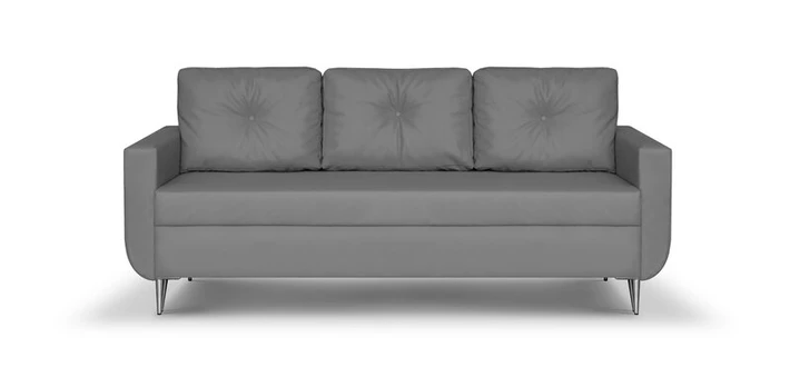 Sofa - lova Bellezza Red, pilka