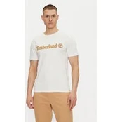 Timberland Marškinėliai TB0A5UPQ Écru Regular Fit