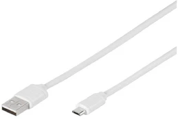 Vivanco kabelis Polybag microUSB 1m (39451) kaina