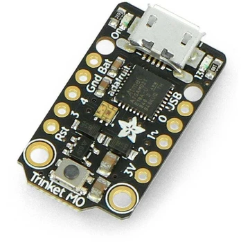 Trinket M0 mikrovaldiklis, CircuitPython ir Arduino IDE, Adafruit 3500