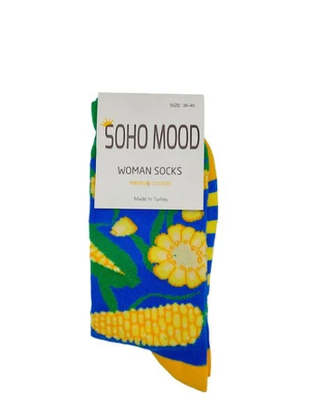 Kojinės moterims Soho Mood 9001, kukurūzas, 36-40