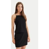 Calvin Klein Jeans Marškinėliai Ponte LV044F206G Juoda Slim Fit