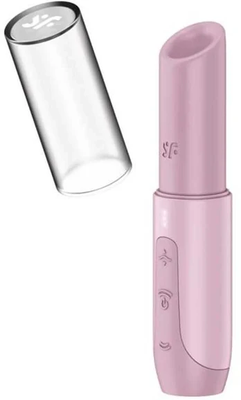 SATISFYER - SECRET KISS WAVE CLITORIS STIMULATOR PINK