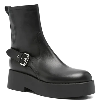 Aulinukai moterims, Juoda, Ankle boots