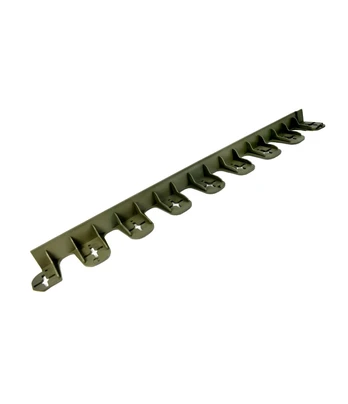 Plastikinis bortas 800x75x44 mm žalias