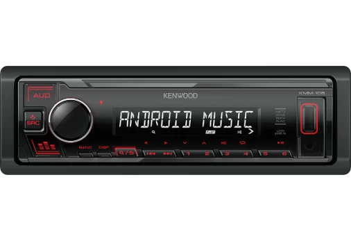 Kenwood, KMM-105RY USB MP3/WMA automagnetola su AUX įėjimu