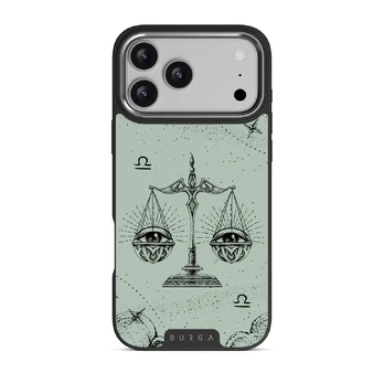 Libra - iPhone 17 Pro Max Case, Elite Dark (MagSafe) / Silver / Turquoise