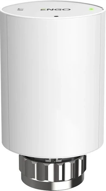 Engo Controls Bevielė radiatoriaus galvutė 230v M30x1.5 baterijomis maitinama balta engo