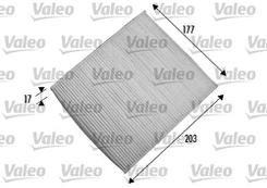 Salono filtras VALEO VAL698866