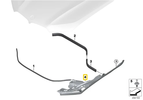 BMW X7 G07 Dešinės Pusės Panelės Antspaudas Originalus 51767469502