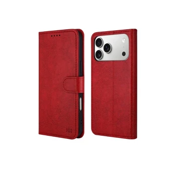 Dėklas HDD Clasp Wallet Case Samsung A405 A40 raudonas