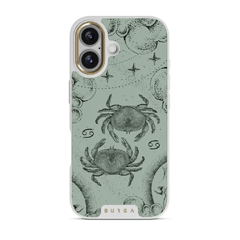Cancer - iPhone 17 Case, Elite Light (MagSafe) / Gold / Turquoise